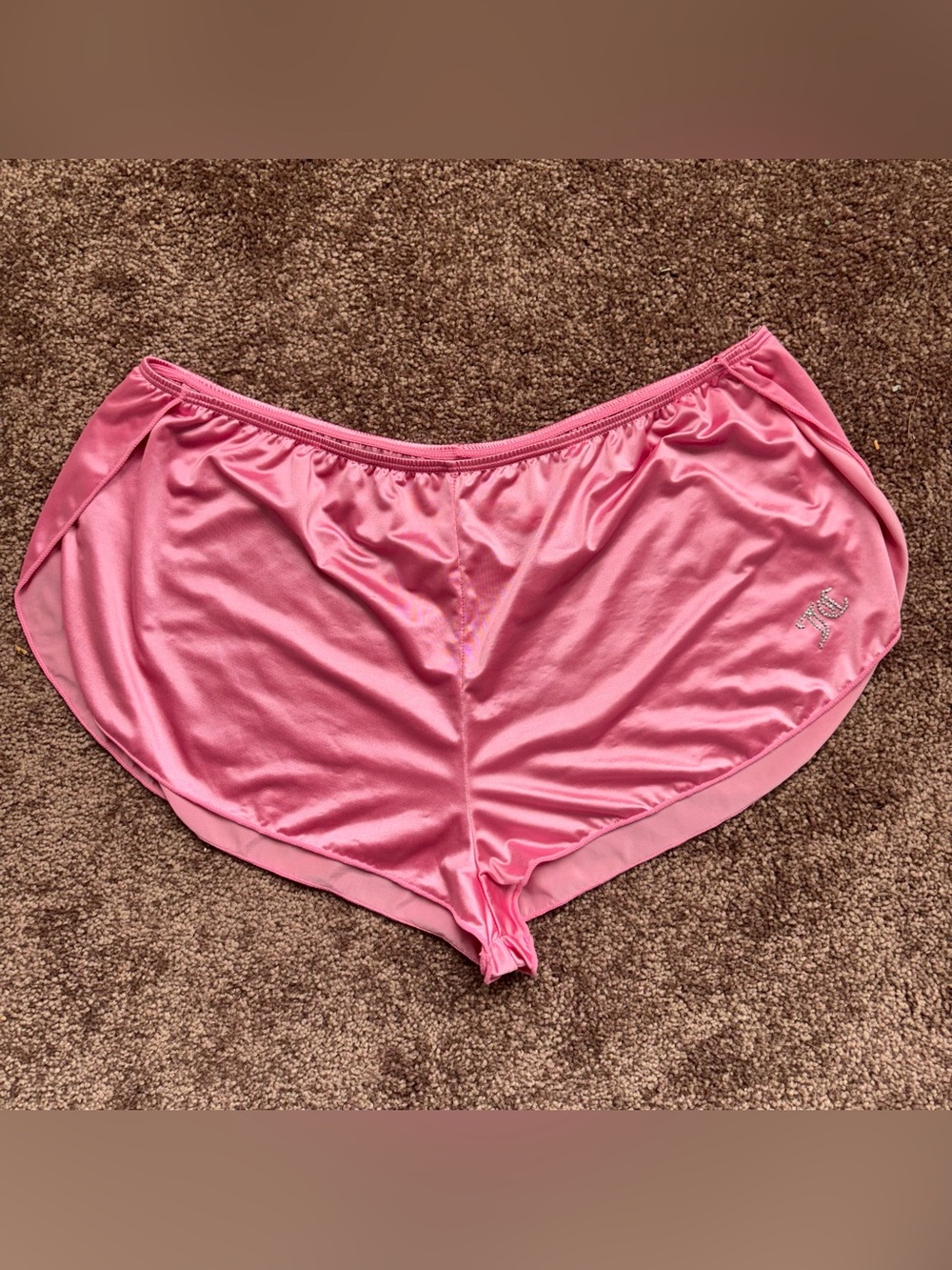 Juicy Couture Pink Satin Sleep Shorts